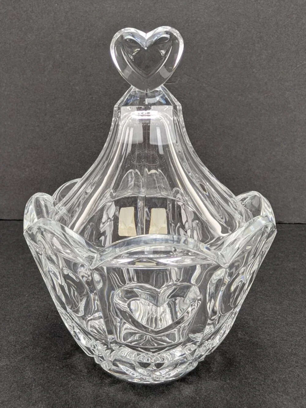 Vintage Fifth Avenue Lead Crystal Cherish 6-1/4